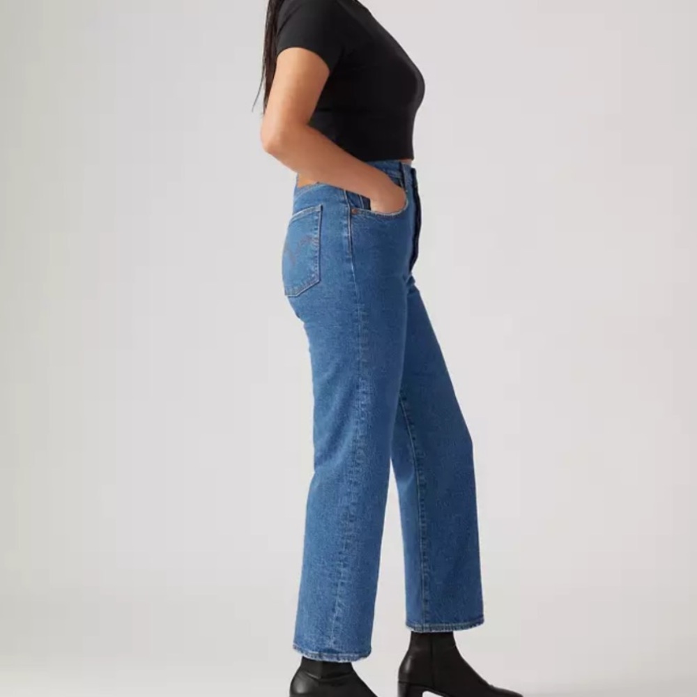 Levi's Blue Straight Leg Women's Jeans